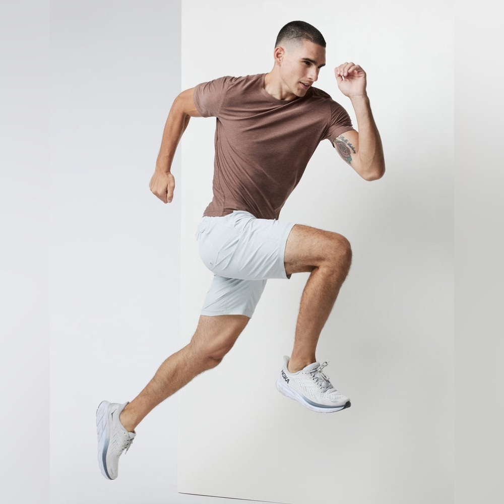 Vuori Brown Short Sleeve Tee